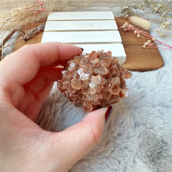 Gorgeous Aragonite Cluster Specimen from Morocco - Picture 5 of 7